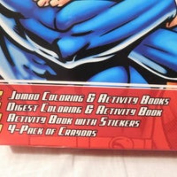 Superman Books and Stickers Fun Case - Picture 3 of 7